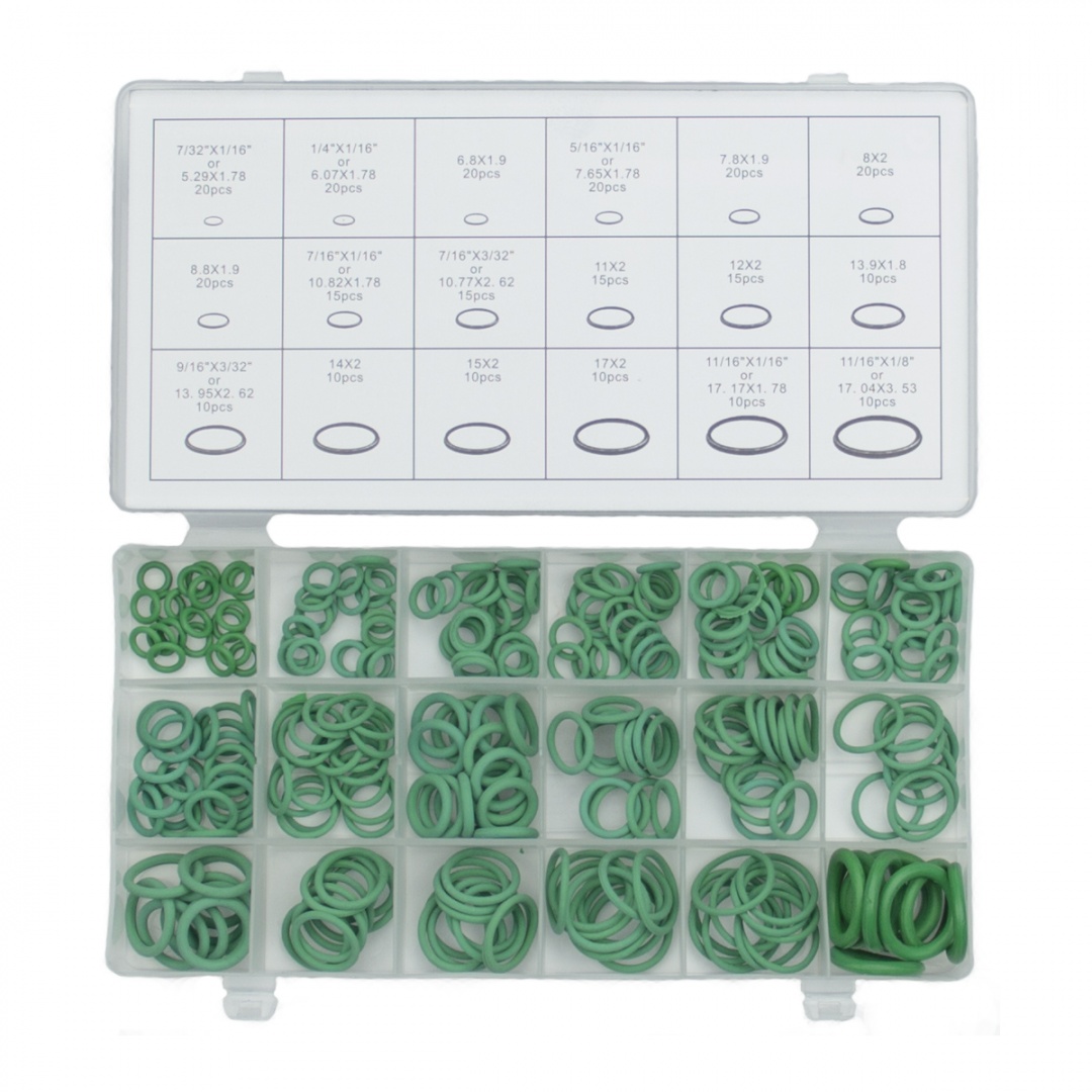Набор резиновых прокладок (270 шт) (2015) зеленые  