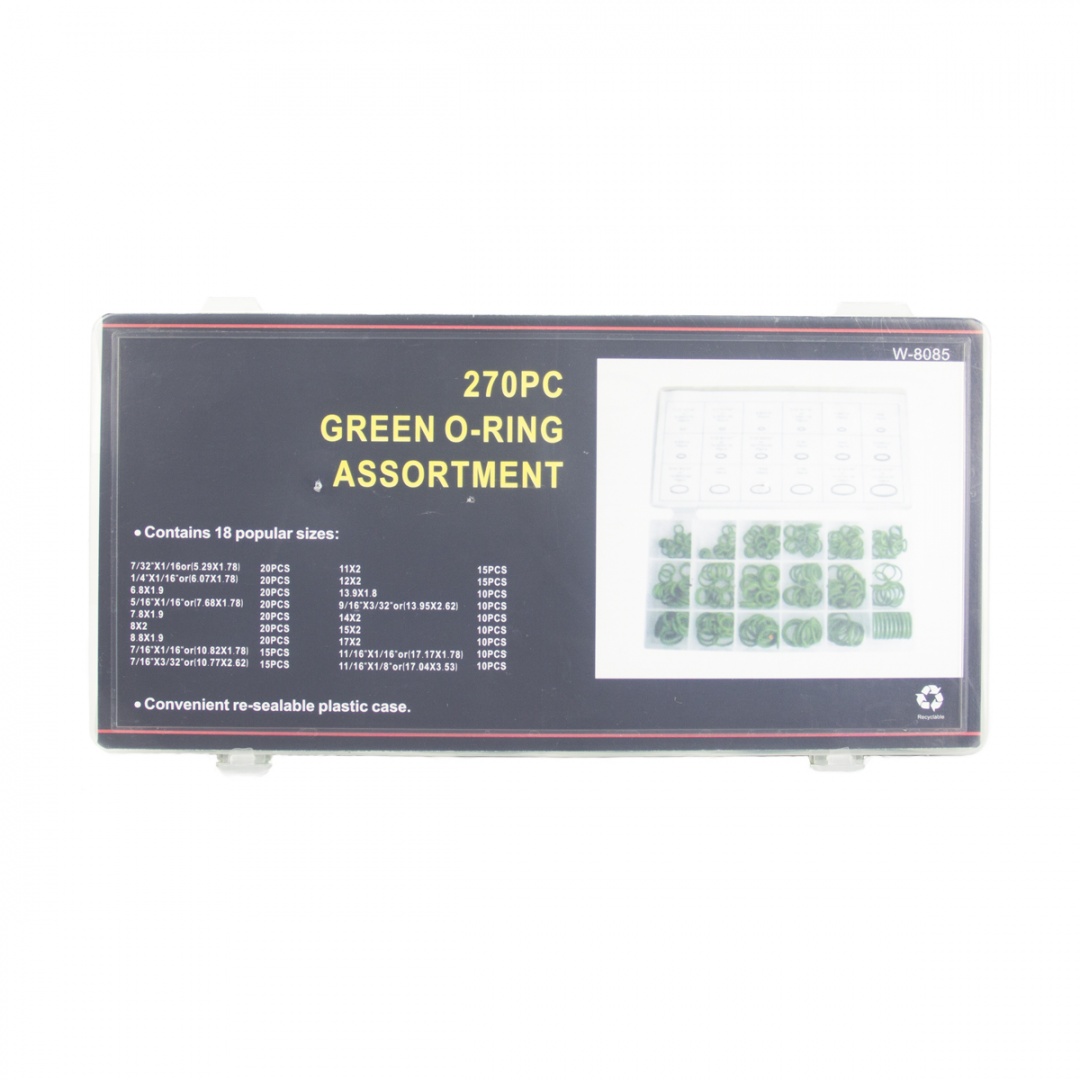 Набор резиновых прокладок (270 шт) (2015) зеленые  